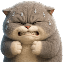 British Shorthair cat emoji (no text)