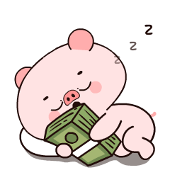 Pinky The Pig New 4 : Effect stickers
