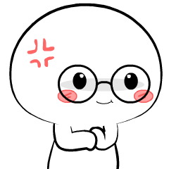 Baldie Glasses 13 : Animated Stickers