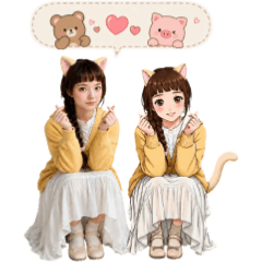 Office Girl Daily Expressions [ZiFu]