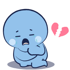 Blue Slime 7 : Animated Stickers