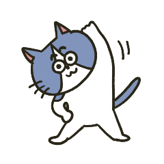 Just a bicolor cat