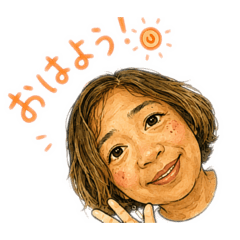 Makiko's daily stickers
