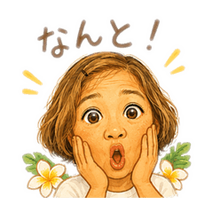 Makiko's Daily stickers Bali