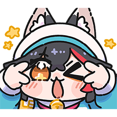 Ookami Mio Sticker