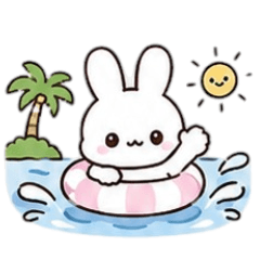 Happy Usakyun [Summer / No Text]