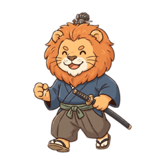 Traveling Lion Samurai♪