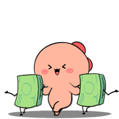 Round Dino : Animated Stickers