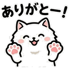 もふもふ白ネコ｜ゆるっと毎日16種