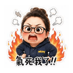 媽媽生氣