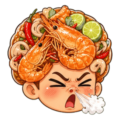 หน้าฮาผมอาหารไทย