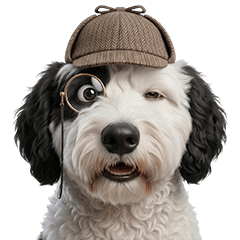 可愛動物區（牧羊貴賓犬）