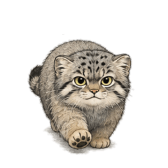 [No text]Cute, fluffy Pallas's cat3