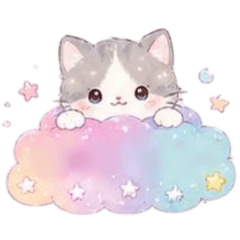 [No text]A cute, fairytale-like cat