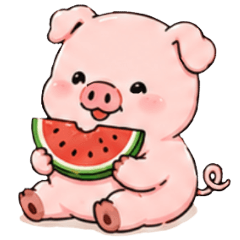 Chubby Pink Piggy