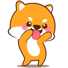 Baby Shiba Inu New : Animated Stickers