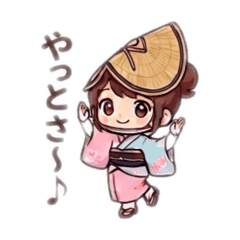 Awaodori girls