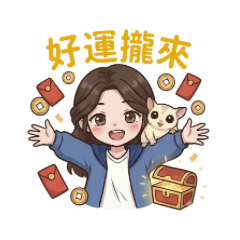 蜜袋鼯與女孩:開運祝福日常篇