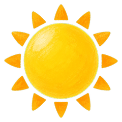 Soft Summer Weather Stickers
