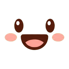Caramel Tiny Faces Stickers