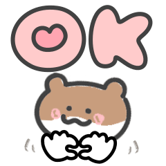 Lovely friend sticker 07