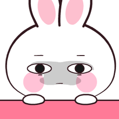 Kawaii Rabbit 9 : Pop-up stickers
