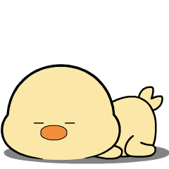 Little Yellow Duck : Animated Stickers