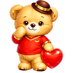 Sweet Bear Mealtime Stickers