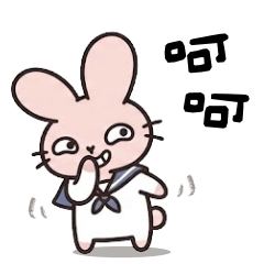 <水手服小兔>怪可愛日常♡♡♡～