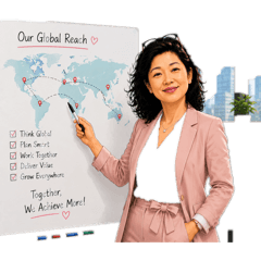 Business Lady Chat Stickers