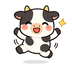 happy cow boy