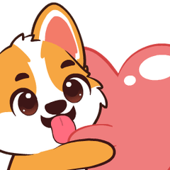 Little Corgi : Pop-up stickers