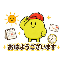 Potemame-kun Work Stickers