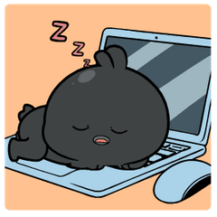 Baby Crow : Effect stickers