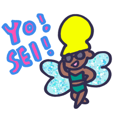 Funny Summer Fairy and Mermaid