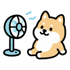 Anchan the Shiba  (summer)
