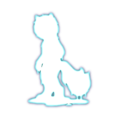 Slime Wolf Stickers
