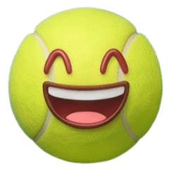 Tennis Ball Stickers [40 Pack]