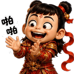 Nezha: Sarcasm overload! BIG Stickers