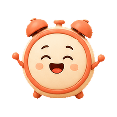 働きすぎた目覚まし時計 B