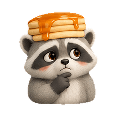 Deadpan Pancake Raccoon Y