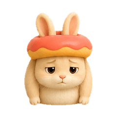 Deadpan Doughnut European Rabbit Y