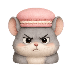Deadpan Macaron Long-tailed Chinchilla Y