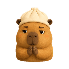 Deadpan Steamed Bun Capybara P
