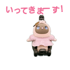 動くLOVOT実写スタンプ【LVT8】