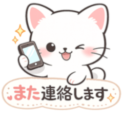 white cat polite language