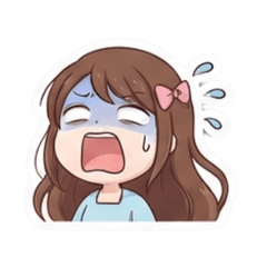 LINE Stickers of Girl