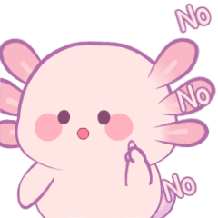 Chubby Axolotl :  Animated