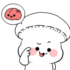 Chubby Mushroom 2 :  Animated Stickers