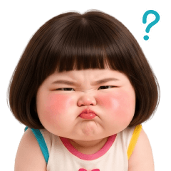 Funny face girl 255 BIG EN